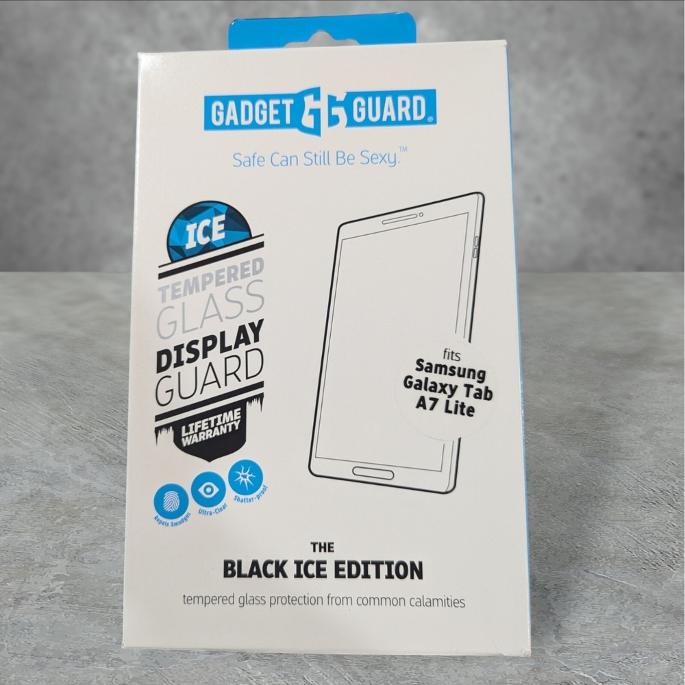 W2 Gadget Guard Screen Protector Samsung Galaxy Tab A7 Lite Black Ice Edition